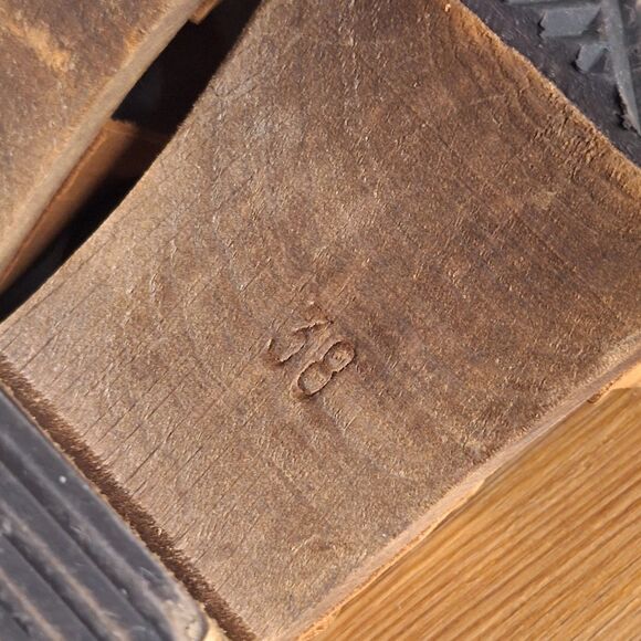 Lotta from Stockholm Women’s 38 Brown Leather Swedish Clogs Ankle Strap Buckle - Picture 7 of 14